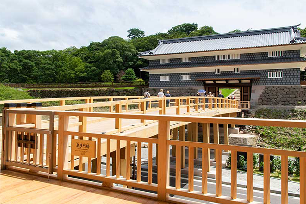 鼠多門　スロープ工事